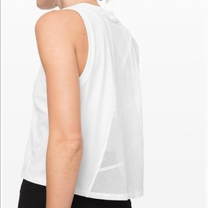 NWT Lululemon white tank
